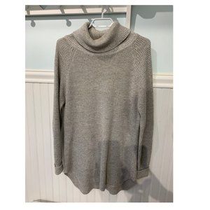 Mendocino Grey Long Turtleneck